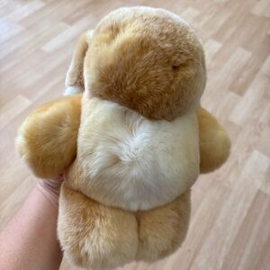 Real fur rabbit toy